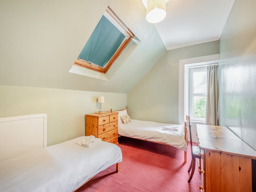Twin bedroom | Springvale, Cardross, near Dumbarton