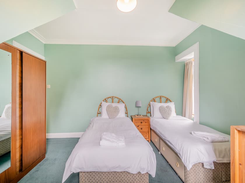 Twin bedroom | Springvale, Cardross, near Dumbarton