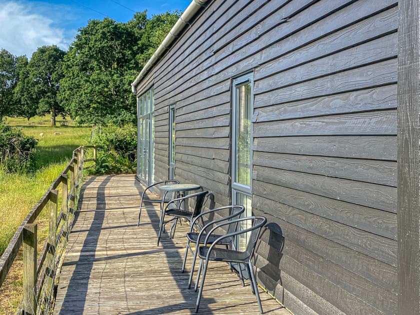 Sitting-out-area | Yew Tree Barn, Near Usk