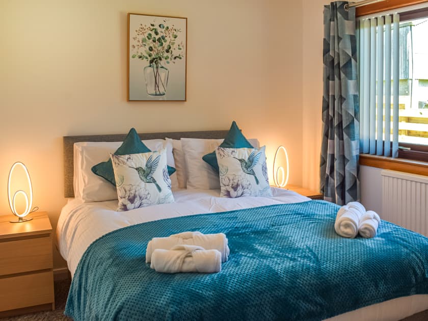 Double bedroom | Lowesmuir Cottage, New Cumnock