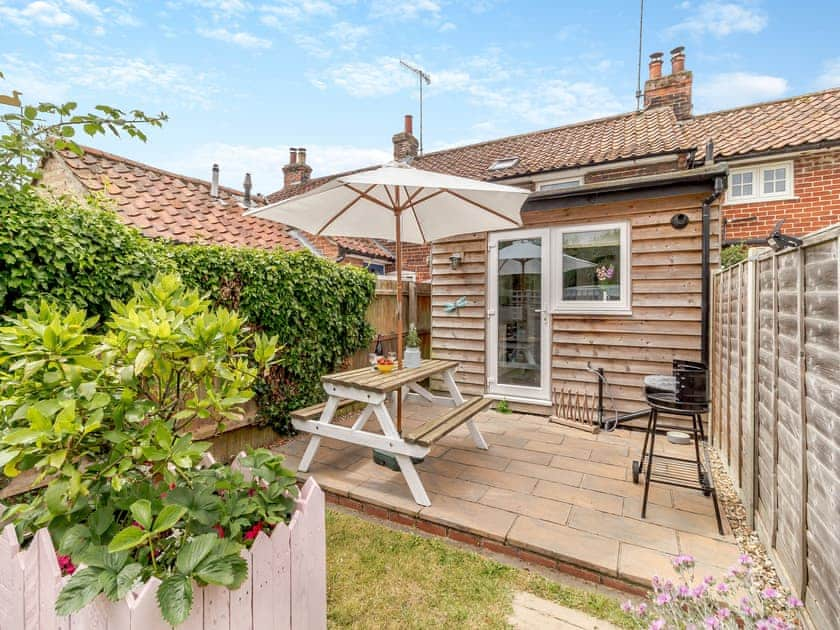 Patio | Heartwarming Cottage - Heart Cottages, Wickham Market