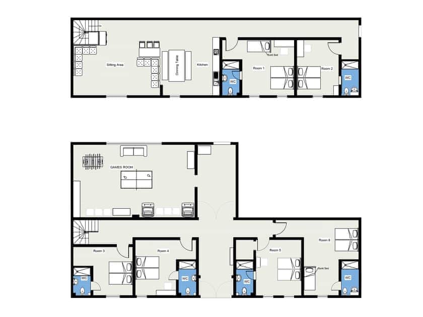 Floor plan | Harthill Barn - Harthill Hall, Alport, near Bakewell
