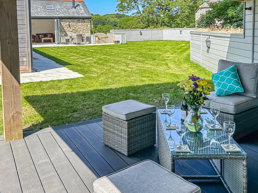 Sitting-out-area | Lower Stables - Lower Trembath, Buryas Bridge, near Penzance