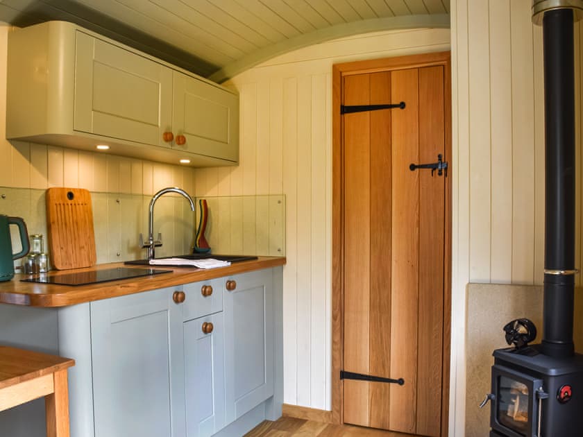 Open plan living space | Bechan Brook Hut, Bettws Cedewain, near Newtown