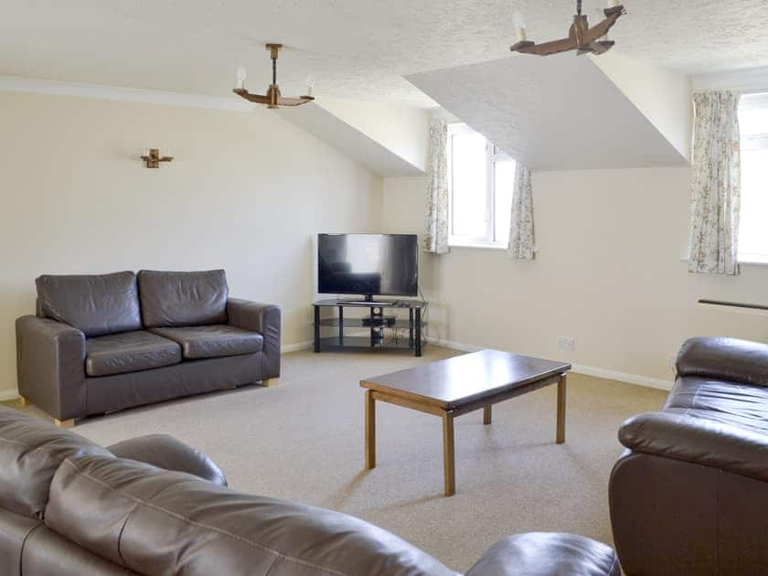 Light and airy living area | Smugglers Haunt - Anchor Cottages, Hope Cove, near Kingsbridge