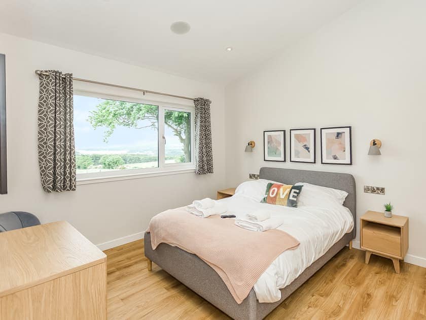 Double bedroom | Ocean Drive - Gatehouse Lodges, Gatehouse of Fleet, near Kirkcudbright