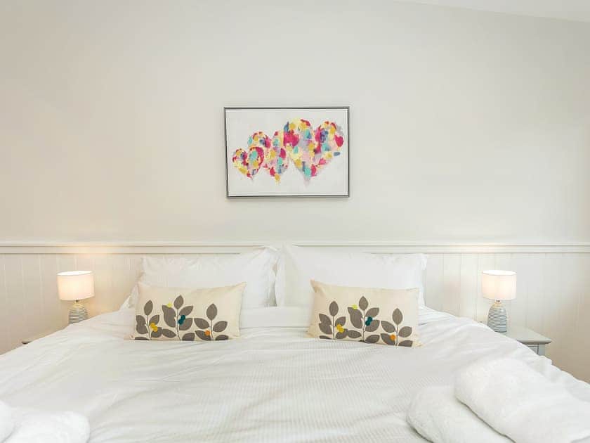 Double bedroom | Ocean Drive - Gatehouse Lodges, Gatehouse of Fleet, near Kirkcudbright