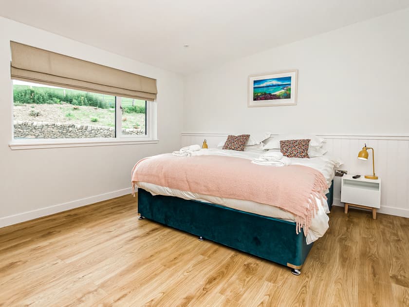 Double bedroom | Carin Dyke - Gatehouse Lodges, Gatehouse of Fleet, near Kirkcudbright