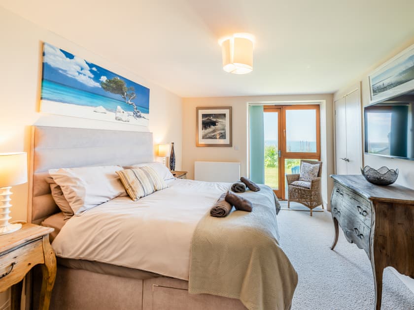 Double bedroom | Beachbreak - Crows Nest, Mortehoe, near Woolacombe
