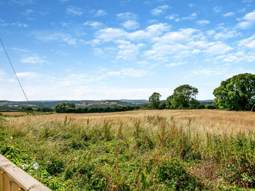 View | West End Farm Lodge Alabaster, Ruardean, Forest of Dean