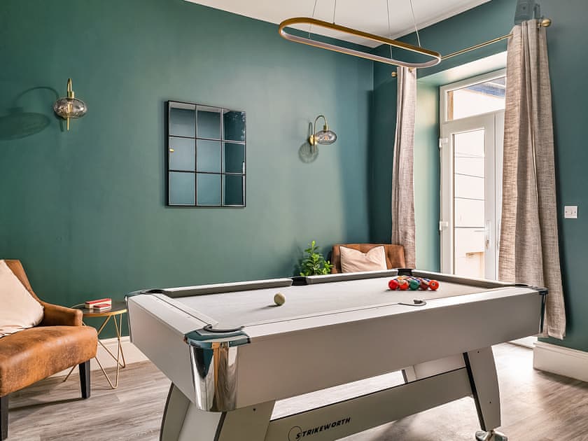 Games room | Peace Retreats, Pwllheli