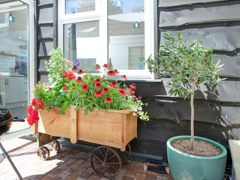 Outdoor area | Linden Lodge, Honiton