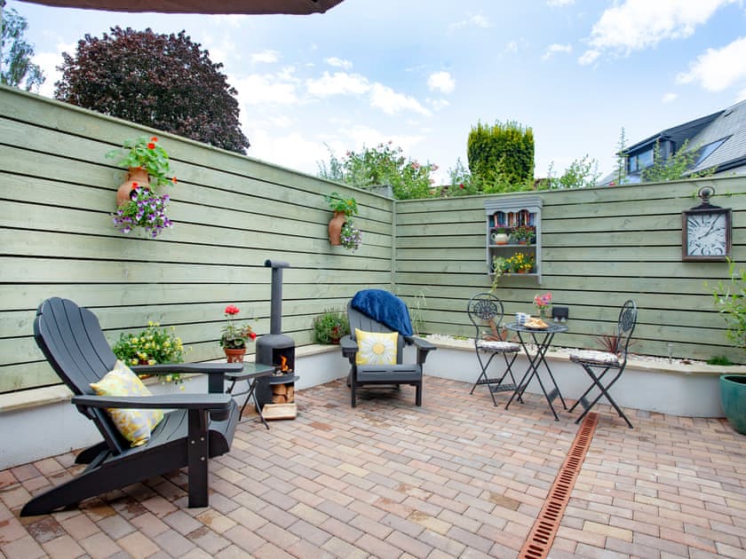 Outdoor area | Linden Lodge, Honiton