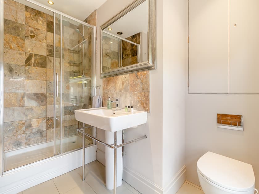 Shower room | Lavender Cottage, Wells-next-the-Sea