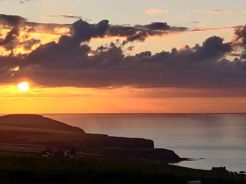 View whilst sitting in garden at Auchmedden Cottage | Auchmedden Cottage, Near Pennan