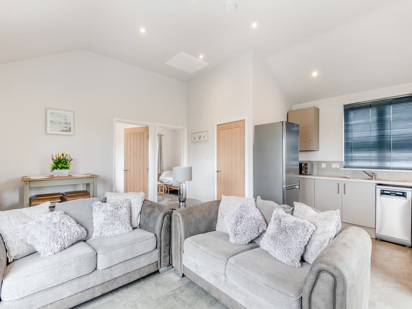 Living area | Lodge 1 - Fieldview Fishery, Saltfleetby
