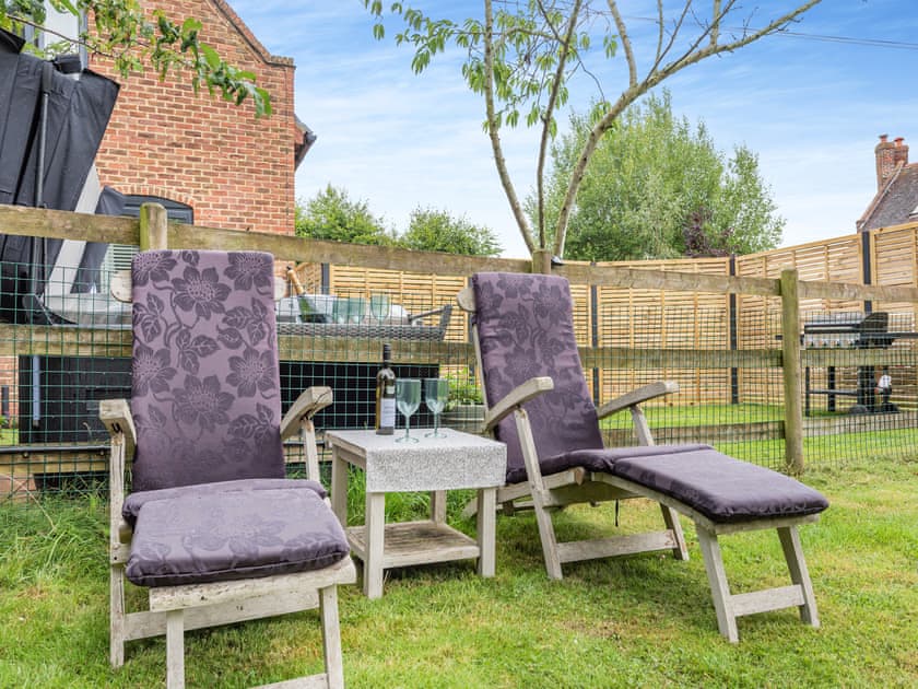 Sitting-out-area | Dower House Lodge, Ludlow