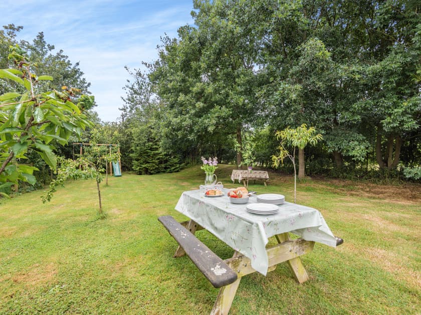 Outdoor eating area | Dower House Lodge, Ludlow