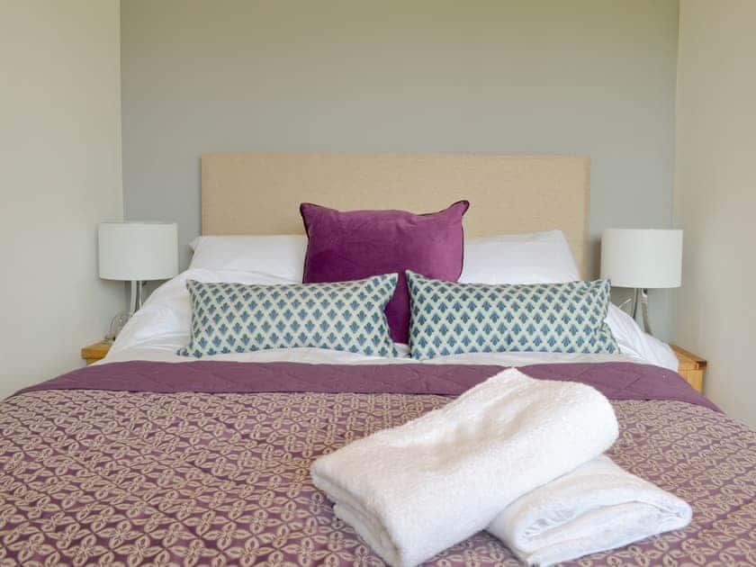 Double bedroom | Cedar Lodge - Broad View Farm, Blacknest, near Alton
