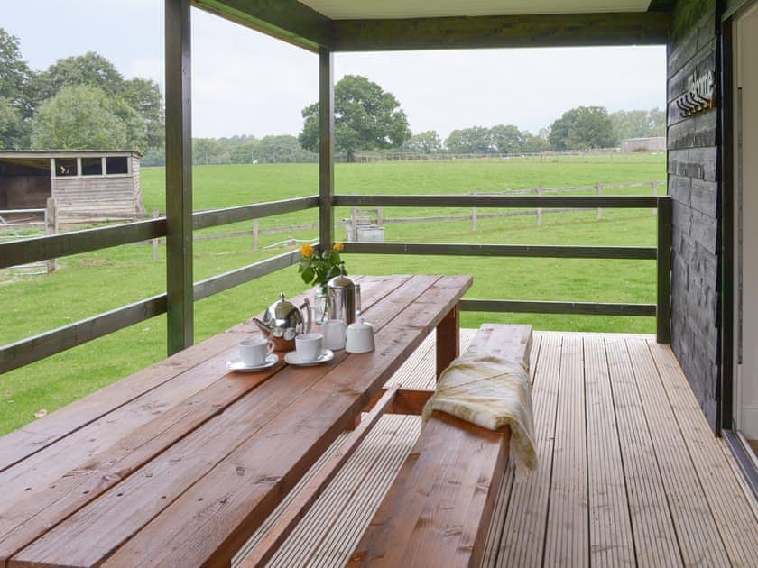 Terrace | Oak Lodge - Broad View Farm, Blacknest, near Alton