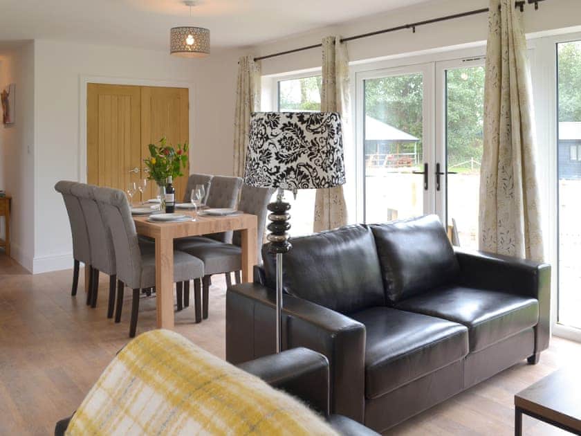 Living area | Oak Lodge - Broad View Farm, Blacknest, near Alton