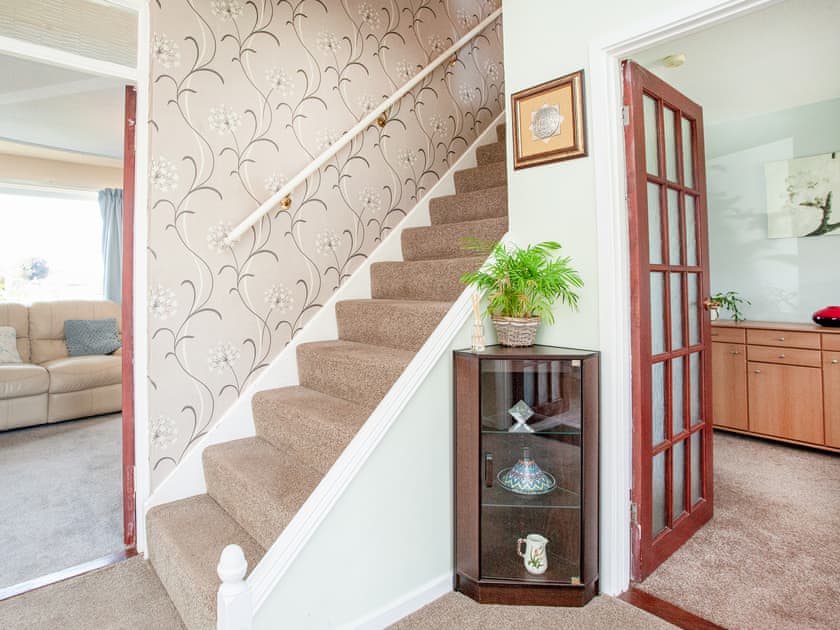 Stairs | Hookhills Holiday Home, Paignton