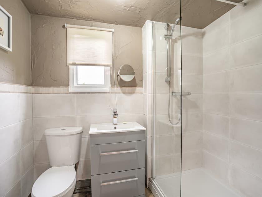 Shower room | Molehill Lodge, Ammanford