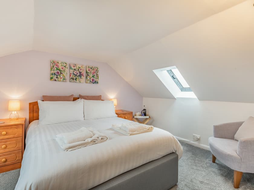 Double bedroom | Bay - High Peak House, Ravenscar, near Whitby
