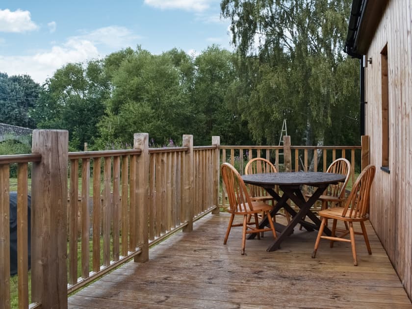 Sitting-out-area | Bridge Cottage, Earlston
