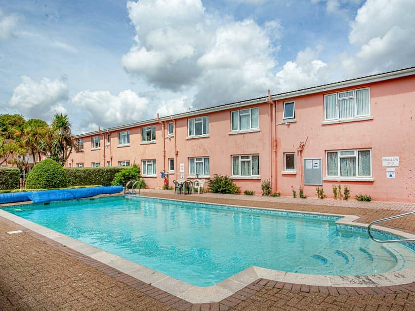 Swimming pool | First Floor Apartment - New Esplanade Court, Paignton