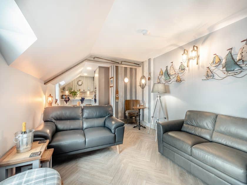 Living room | Harbour View - Harbour Cottages, Dunure, near Ayr
