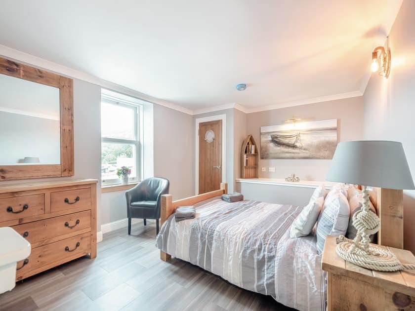 Double bedroom | Harbour View - Harbour Cottages, Dunure, near Ayr