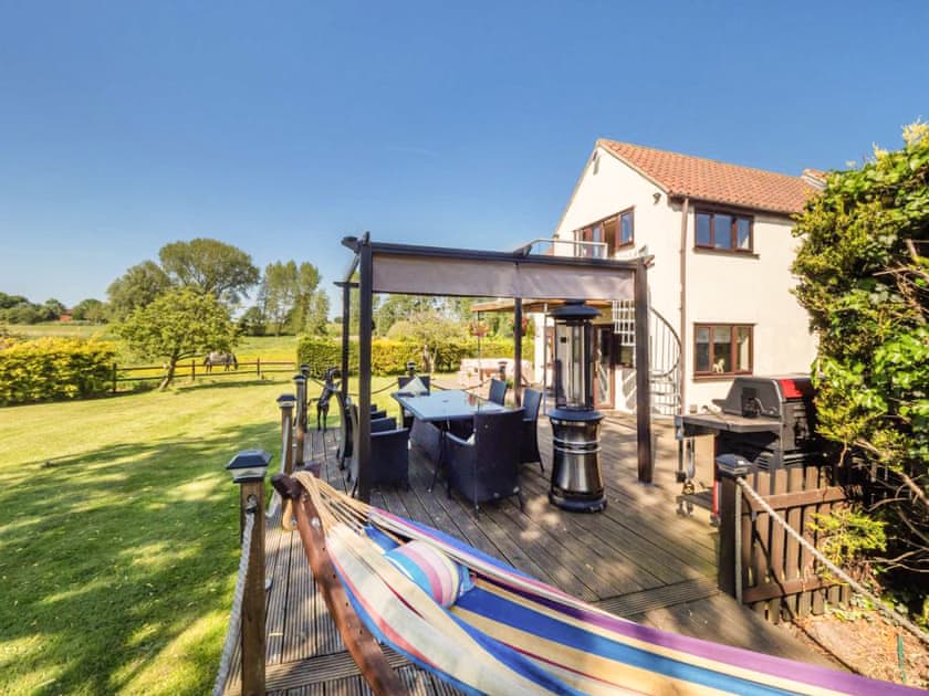 Outdoor area | Melsham House, Limpenhoe, near Norwich