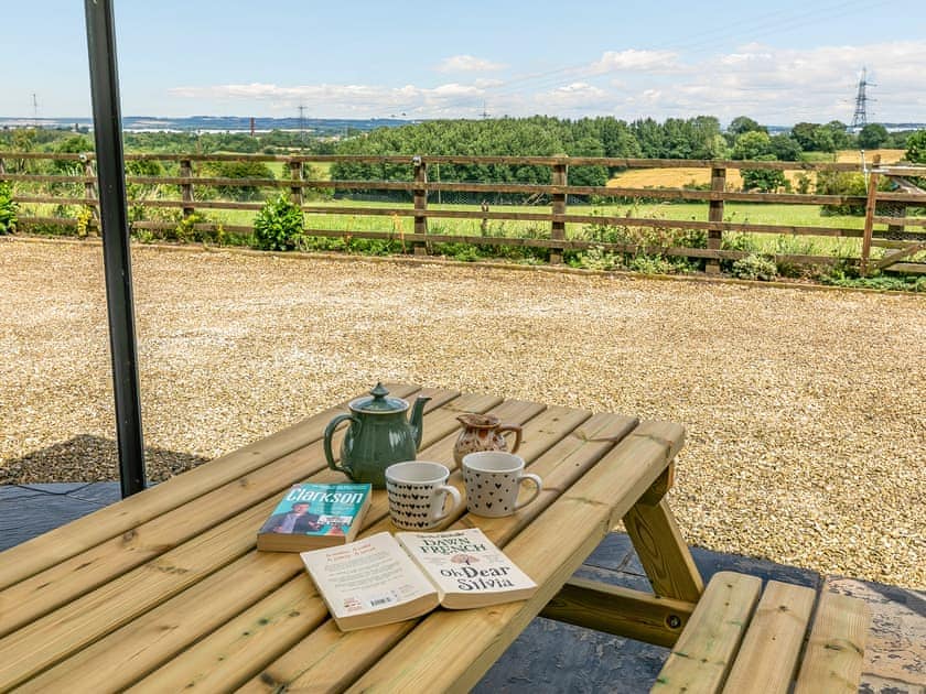 Sitting-out-area | Goosehill Fold, Warmfield, near Wakefield