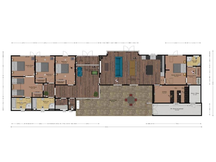 Floor plan | Hogbert’s Hideaway, Carlton Colville, near Lowestoft