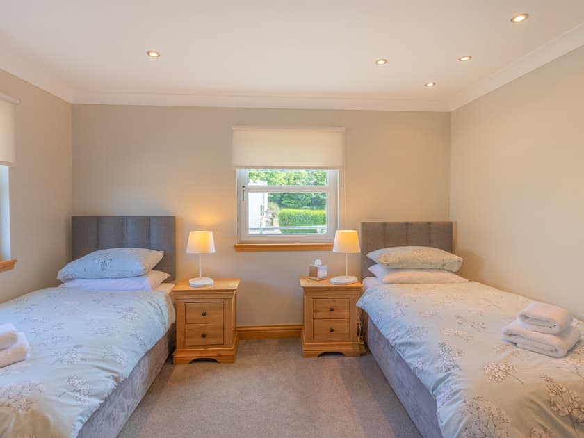 Twin bedroom | The Potting Shed, Leswalt, near Stranraer