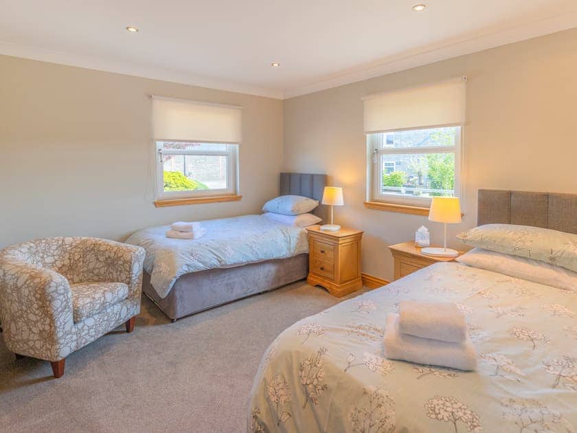 Twin bedroom | The Potting Shed, Leswalt, near Stranraer