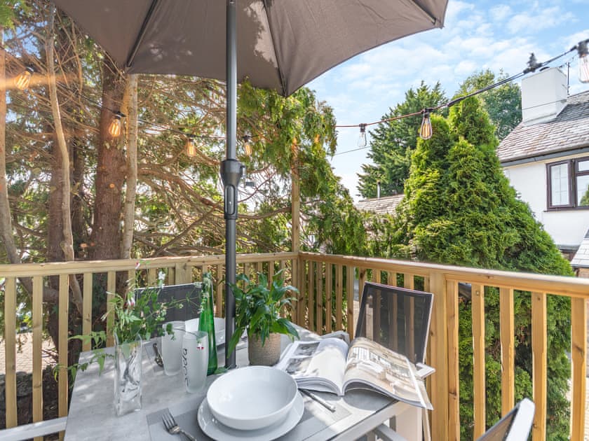 Outdoor area | Hwylfa Ddafydd, Llysfaen, near Colwyn Bay