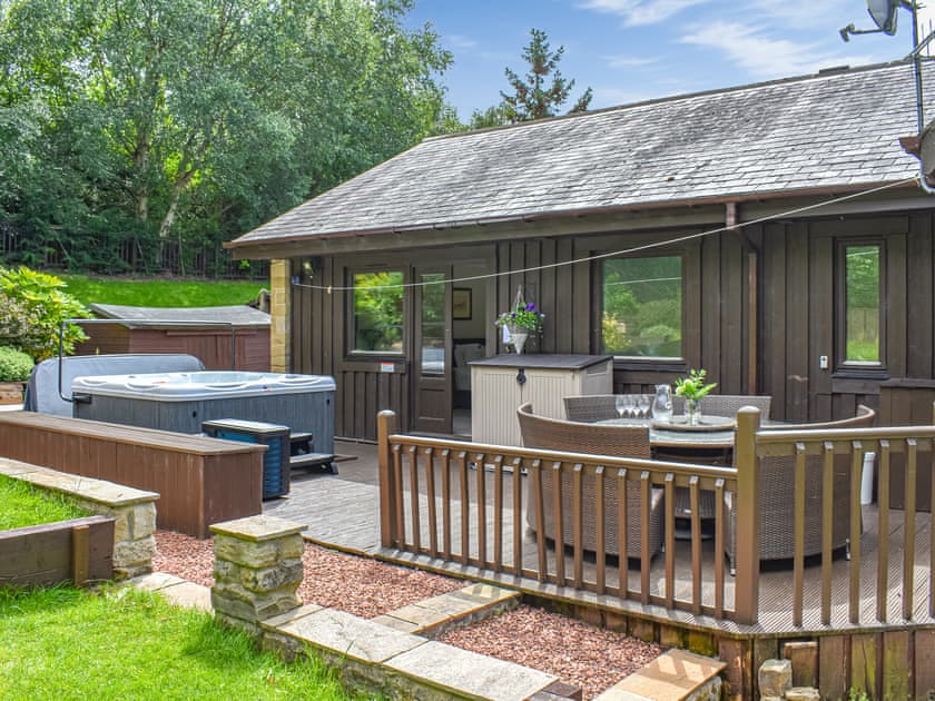Patio | The Lodge at Slaley Park, Hexham
