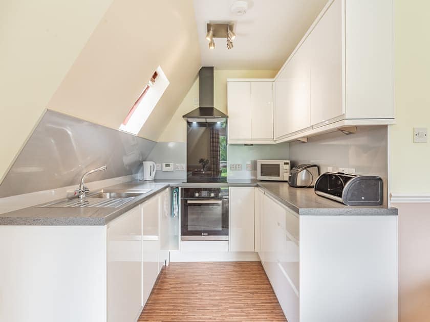 Kitchen | Gorse Lodge - Flowerburn Holidays, Rosemarkie, near Fortrose