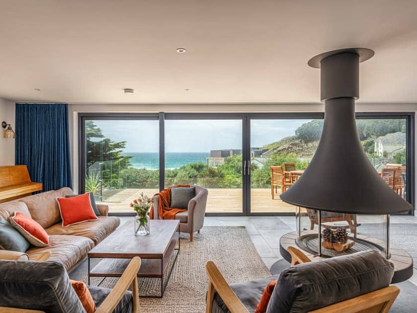 Living room | Blue Seas, Mawgan Porth
