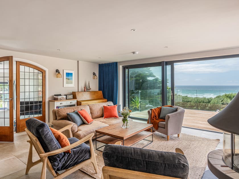 Living room | Blue Seas, Mawgan Porth