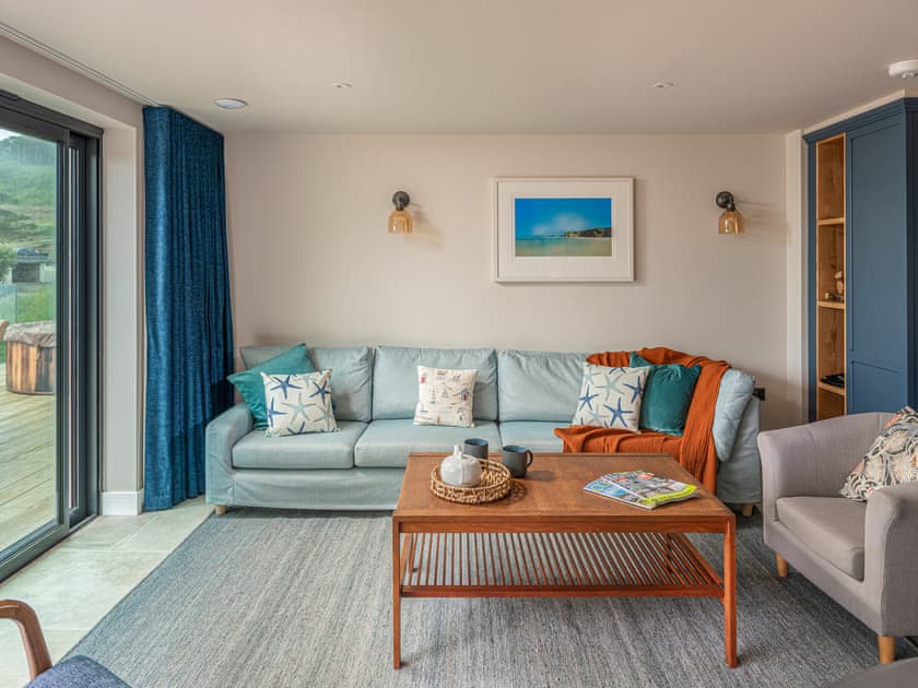 Living room | Blue Seas, Mawgan Porth