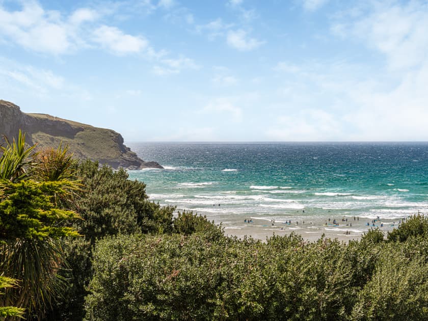 View from garden | Blue Seas, Mawgan Porth