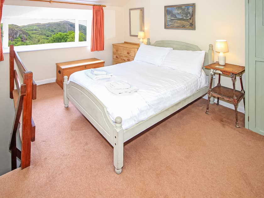 Double bedroom | Riverside Cottage, Beddgelert