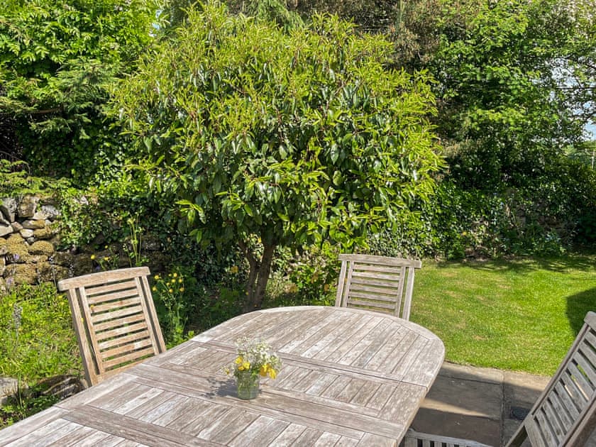 Outdoor eating area | Nurses Cottage, Askham, near Penrith
