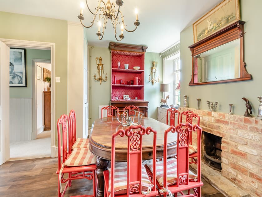 Dining room | Lodge Cottage, Belvoir, near Grantham