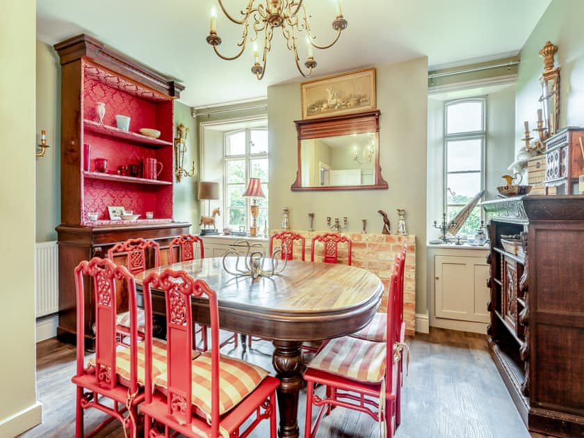 Dining room | Lodge Cottage, Belvoir, near Grantham