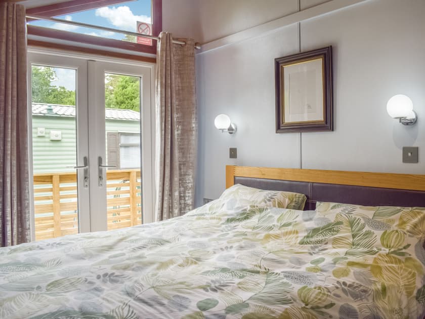 Double bedroom | Woodlands Lodge, Ballantrae