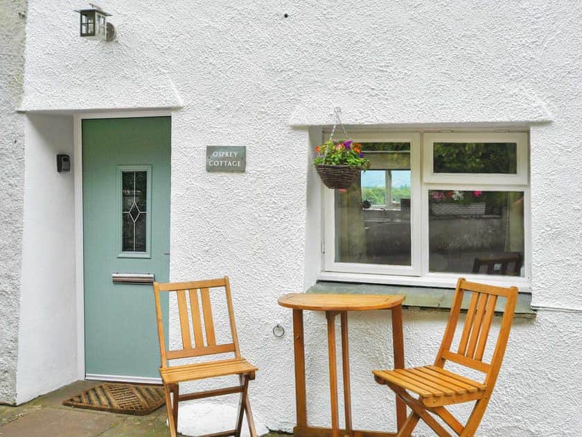 Sitting-out-area | Osprey Cottage, Bassenthwaite, near Keswick